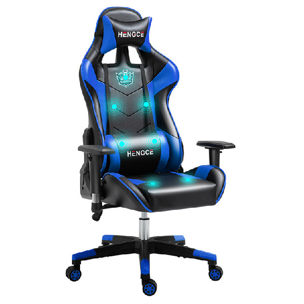 Good Design Hign Quality Hot Sale OEM ODM Ergonomic Silla Gamer PC Gaming Swivel Racing Gaming Chair With Massage