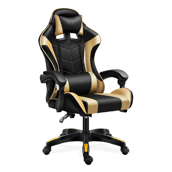 New High Back Ergonomic Leather Silla Gamer PC Computer Racing Gaming Chair