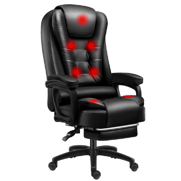 Low Price High Quality Ergonomic Executive Office Chair with Footrest