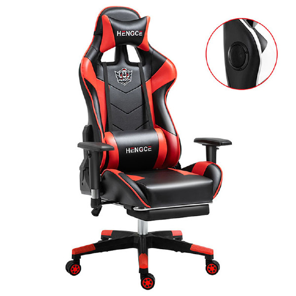 Hot Popular Ultimate Reclinable Music Gamers Chair with Feetrest