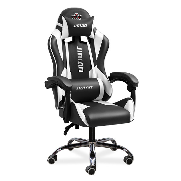 Ergonomic Revolving PU Leather Gaming Chair Customized Massage RGB Speaker Function