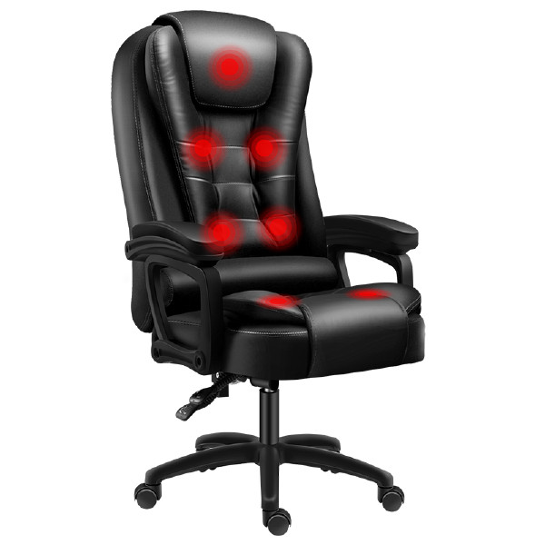 Office Star Padded Faux Leather Seat and High Back Executive Office Chair