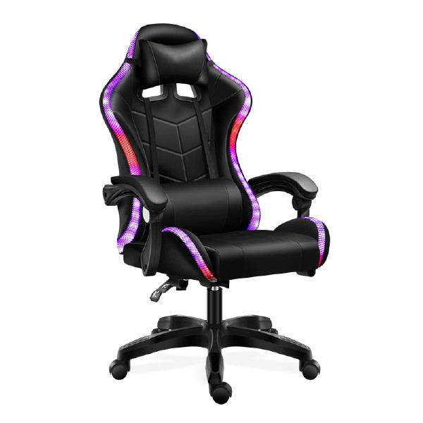 Factory Direct Sales Office Gaming Lift Chair Ergonomics Backrest Adjustment Lift Rotating Portable Gaming Chair