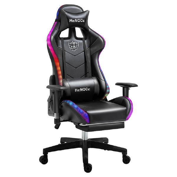 Top Sale Ultimate Reclining RGB Gaming Gear Chair with Legrest