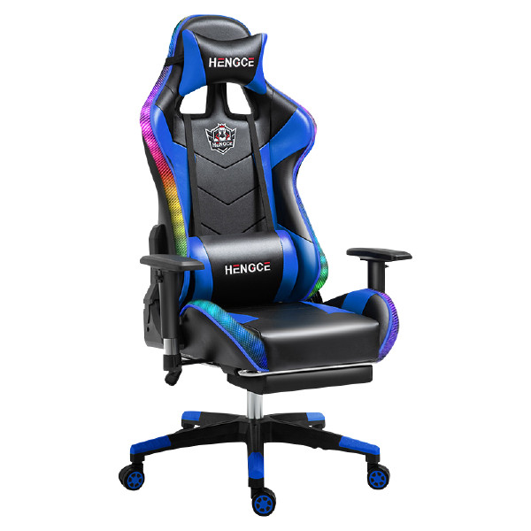 Hot Popular Modern Recliner Swivel Gaming Chair with RGB Feetrest