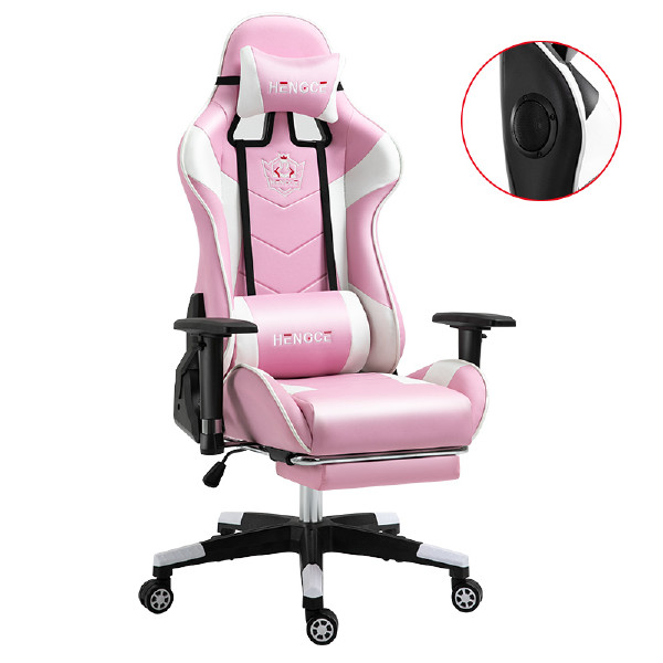 Hot Selling Top Quality OEM Accept Music Game Chair with Removable Head and Lumbar Pillow