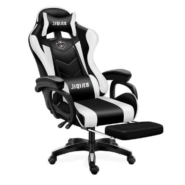 Hot Sale RGB Custom High Back Ergonomic Leather Silla Gamer Office PC Game Computer Racing Gaming Chair with Lights and Speakers